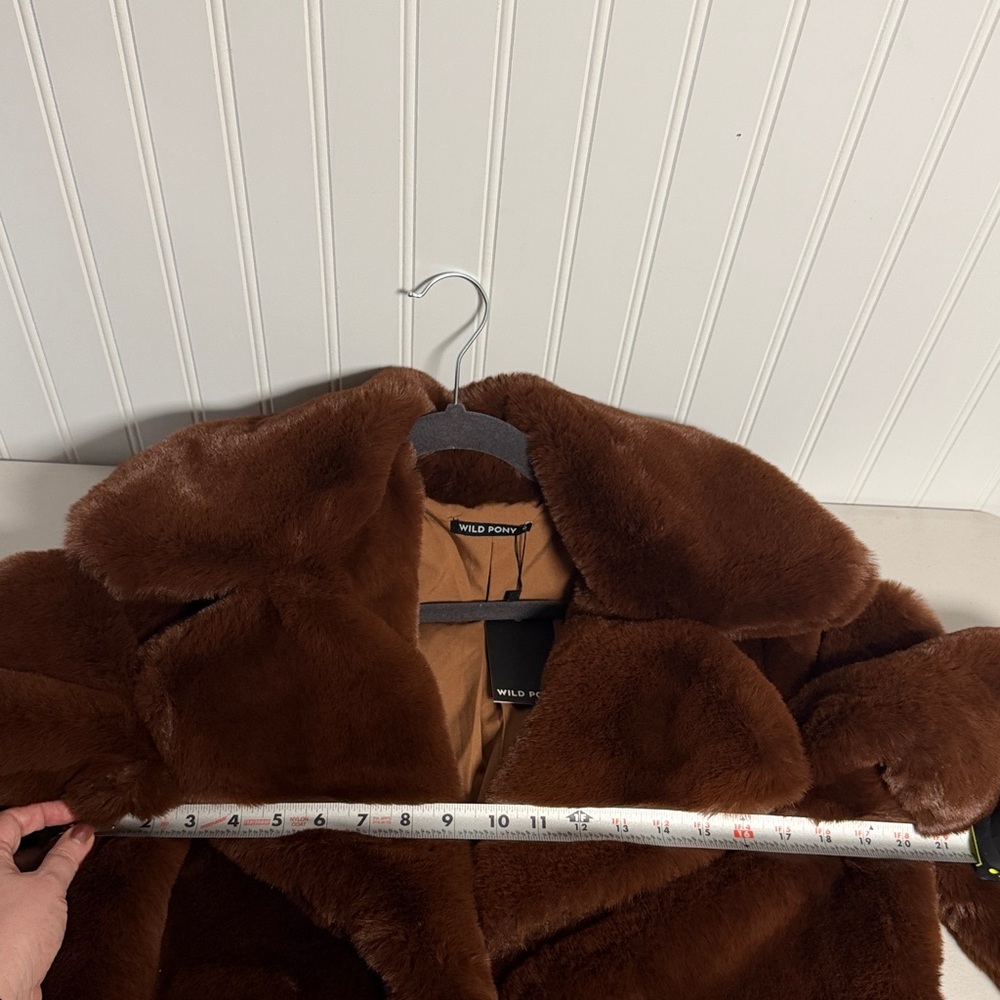 Wild Pony Faux Fur Coat - Picture 5 of 5